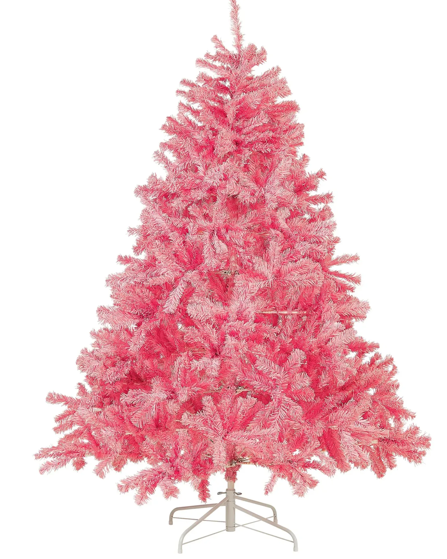 Kunstigt juletræ FARNHAM 180 cm Lyserød