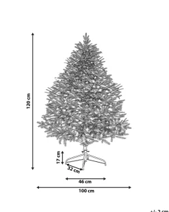Kunstigt juletræ FARNHAM 120 cm Blå