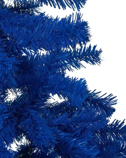 Kunstigt juletræ FARNHAM 120 cm Blå