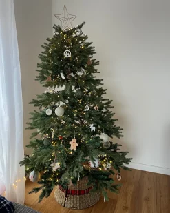 Kunstigt juletræ HUXLEY 180 cm Grøn