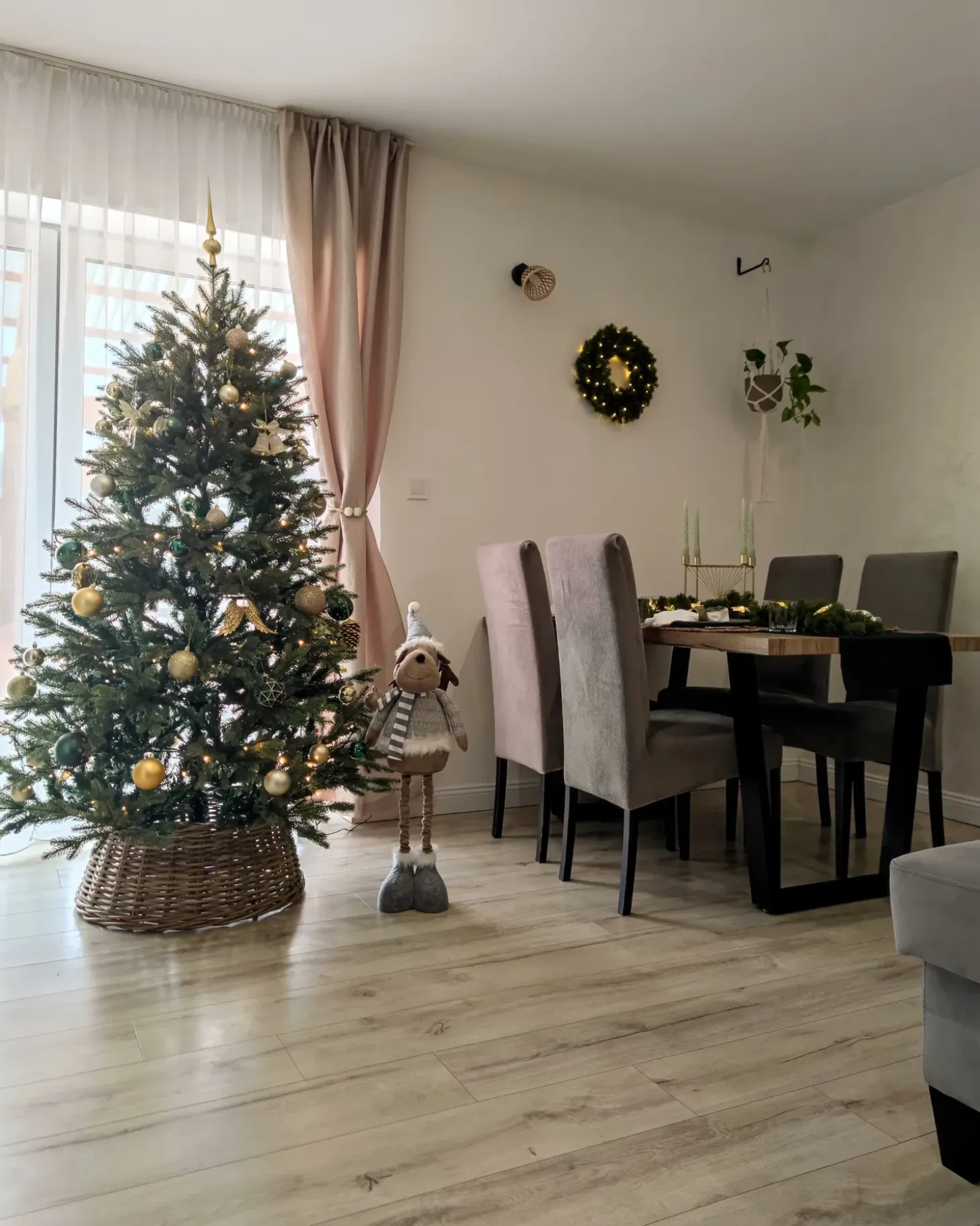 Kunstigt juletræ HUXLEY 180 cm Grøn