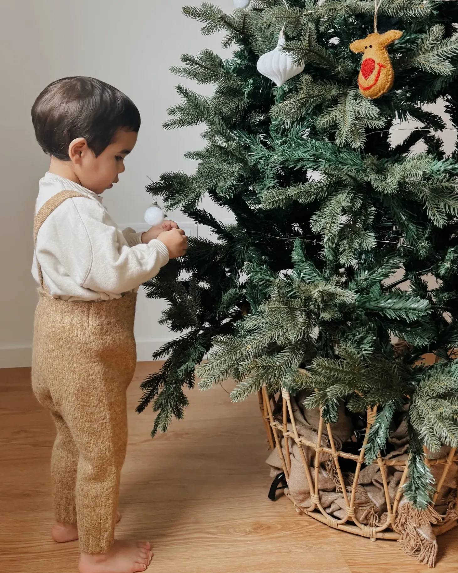 Kunstigt juletræ HUXLEY 180 cm Grøn