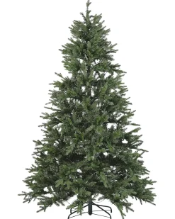 Kunstigt juletræ LED FIDDLE 210 cm Grøn
