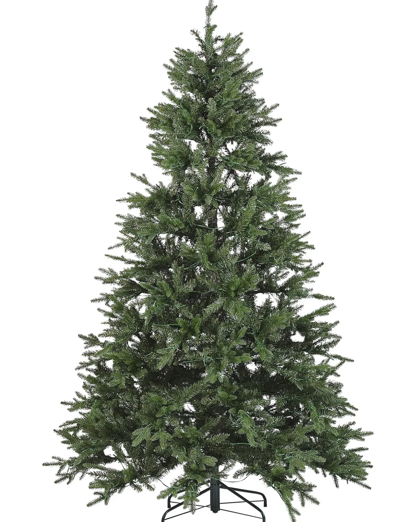 Kunstigt juletræ LED FIDDLE 210 cm Grøn