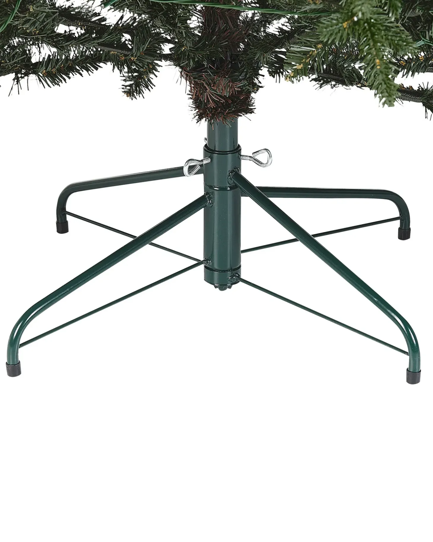Kunstigt juletræ LED FIDDLE 210 cm Grøn