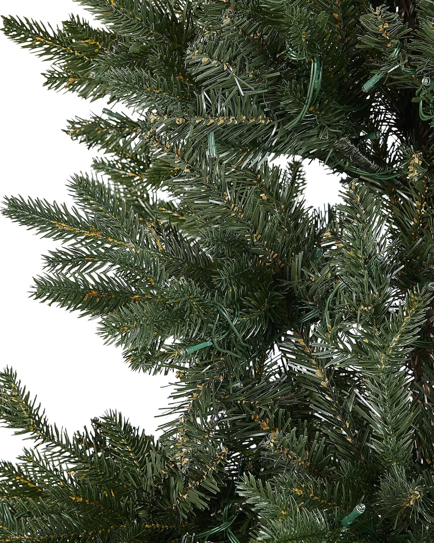 Kunstigt juletræ LED FIDDLE 210 cm Grøn