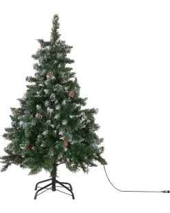 Kunstigt juletræ LED PALOMAR 120 cm Mørkegrøn
