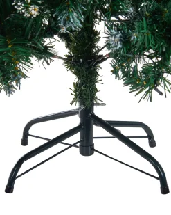 Kunstigt juletræ LED PALOMAR 120 cm Mørkegrøn