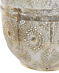 Lanterne AMORGOS Metal 34 cm Guld