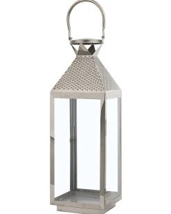 Lanterne BALI Rustfrit stål 55 cm Sølv