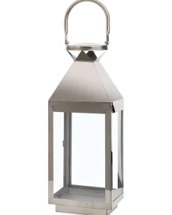 Lanterne BALI Rustfrit stål 40 cm Sølv