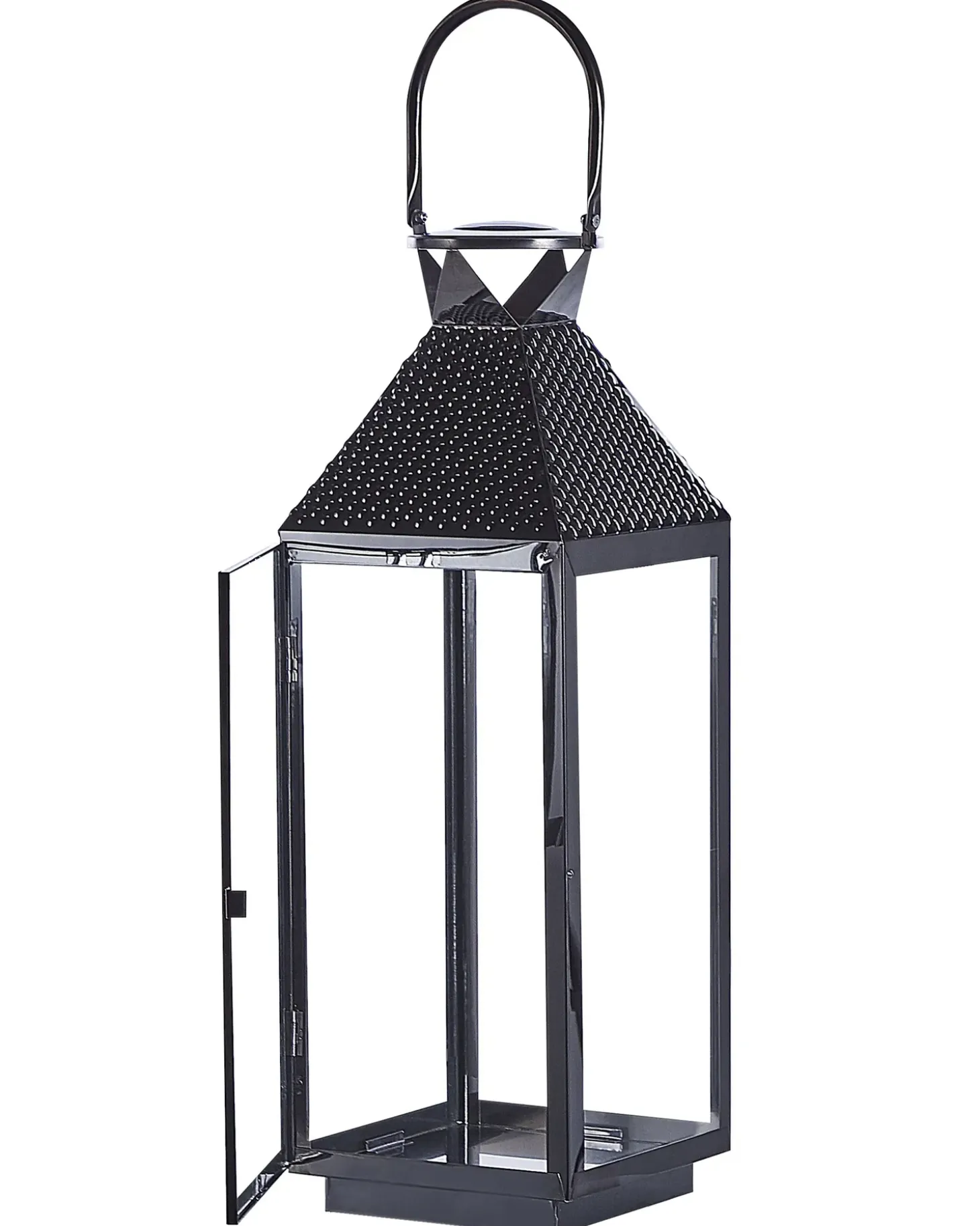 Lanterne BALI Rustfrit stål 54 cm Sort