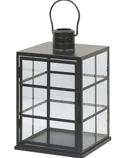 Lanterne BINTAN Metal 33 cm Sort