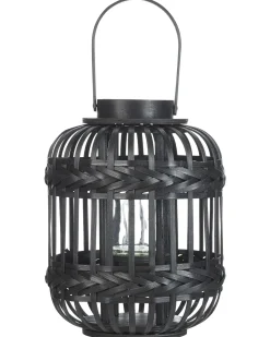 Lanterne BORACAY Bambus 30 cm Sort