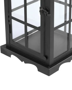 Lanterne CLARA Metal 42 cm Sort
