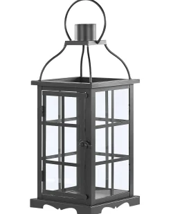 Lanterne CLARA Metal 42 cm Sort