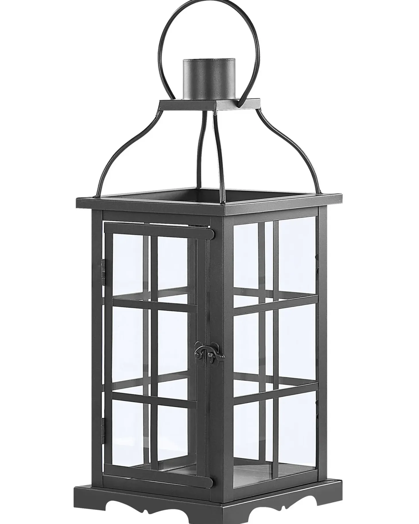 Lanterne CLARA Metal 42 cm Sort