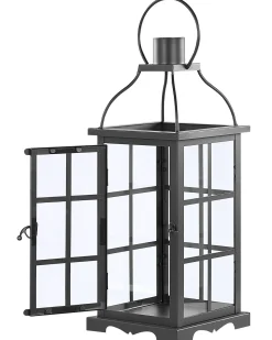 Lanterne CLARA Metal 42 cm Sort