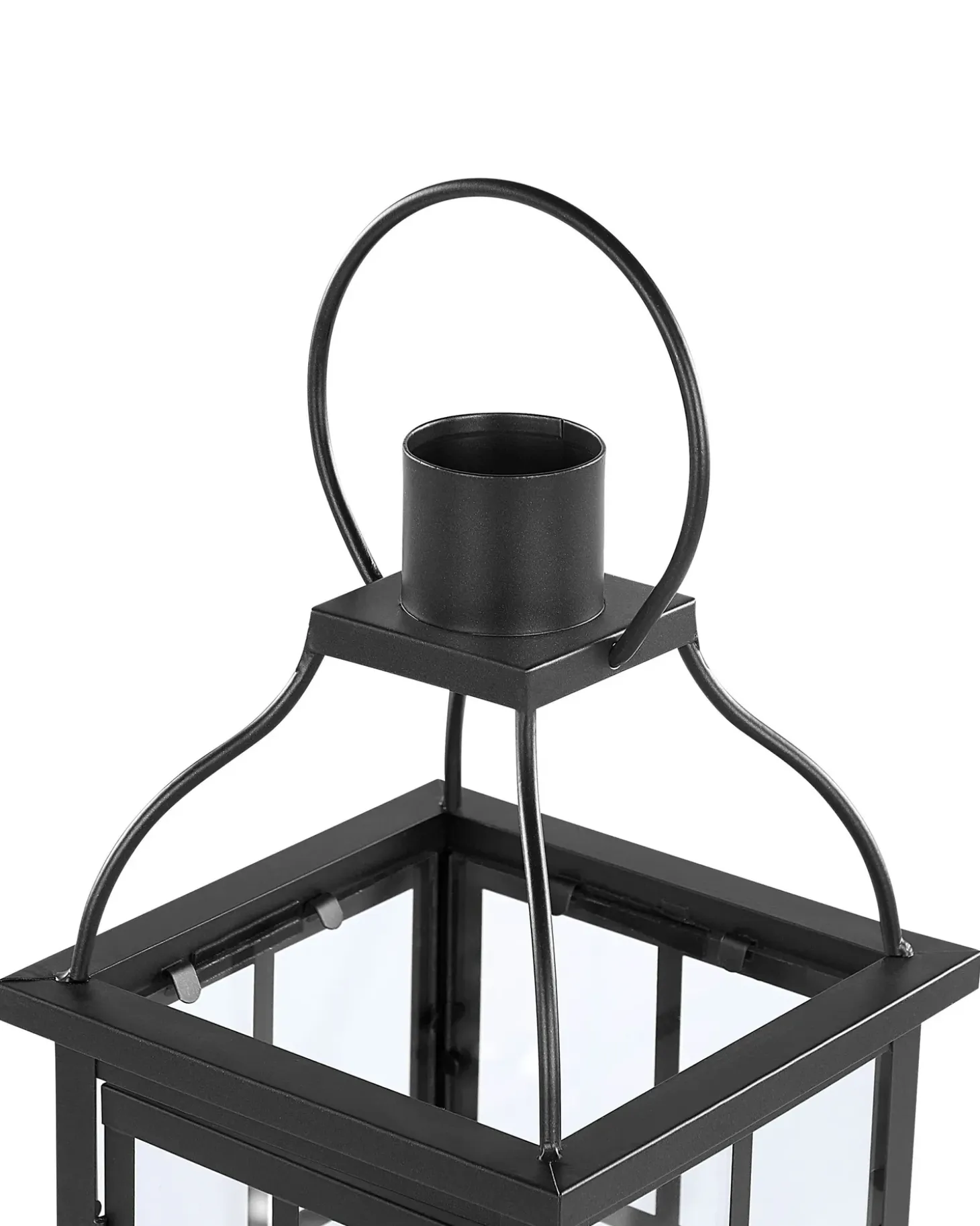 Lanterne CLARA Metal 42 cm Sort