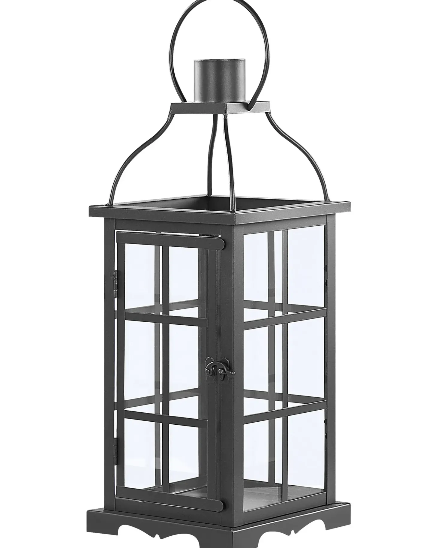 Lanterne CLARA Metal 52 cm Sort