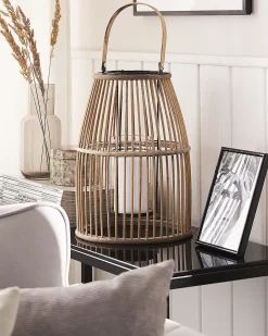 Lanterne HOSTE Bambus 32 cm Beige