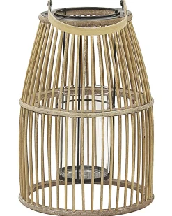 Lanterne HOSTE Bambus 32 cm Beige