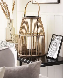 Lanterne HOSTE Bambus 32 cm Beige