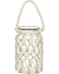 Lanterne JALEBI 31 cm Cremehvid