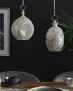 Lanterne LAESO Metal 33 cm Guld