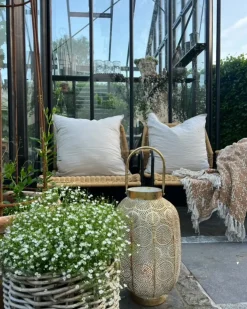 Lanterne LANTAU Metal 40 cm Guld