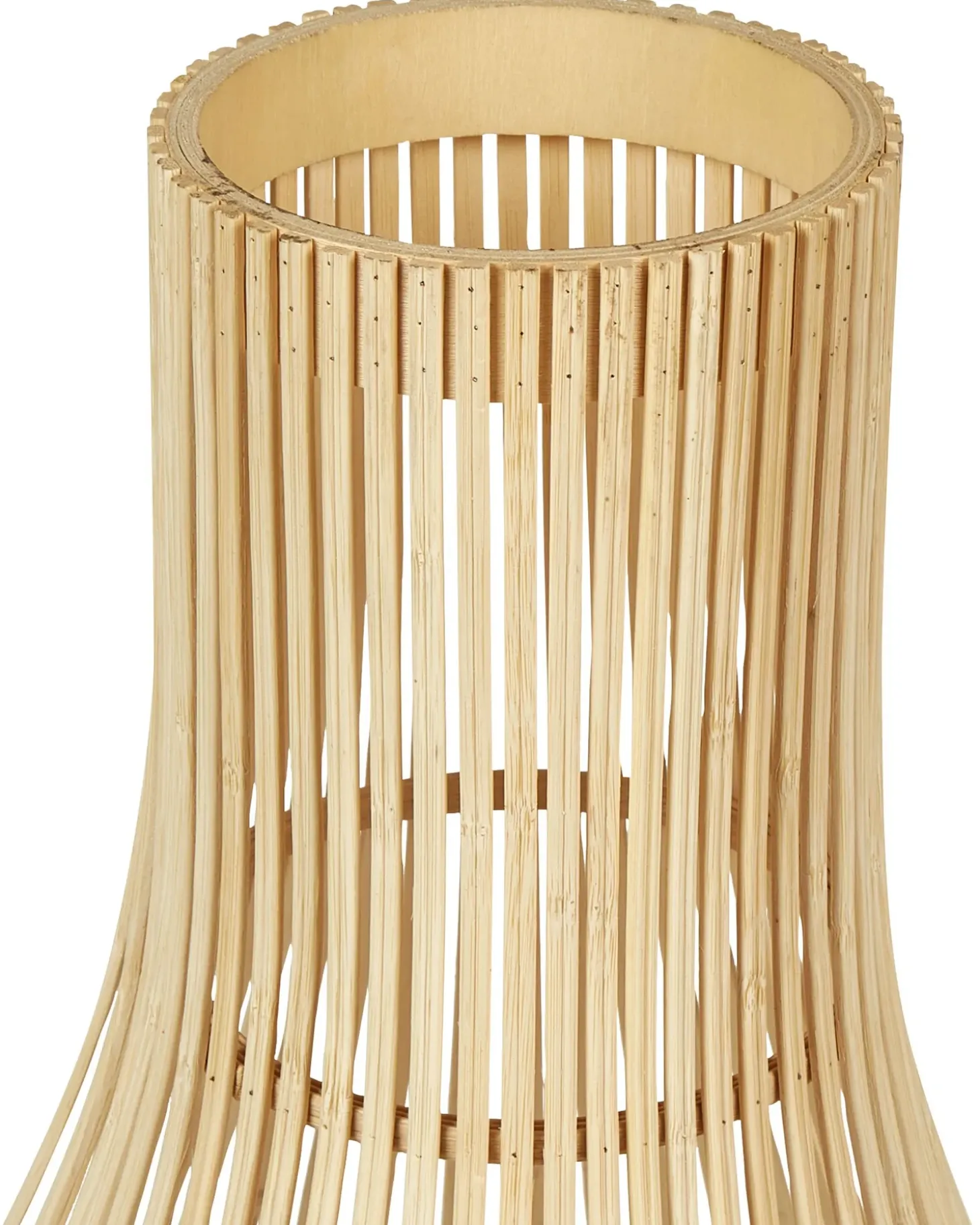 Lanterne LEYTE Piletræ 58 cm Lysebrun