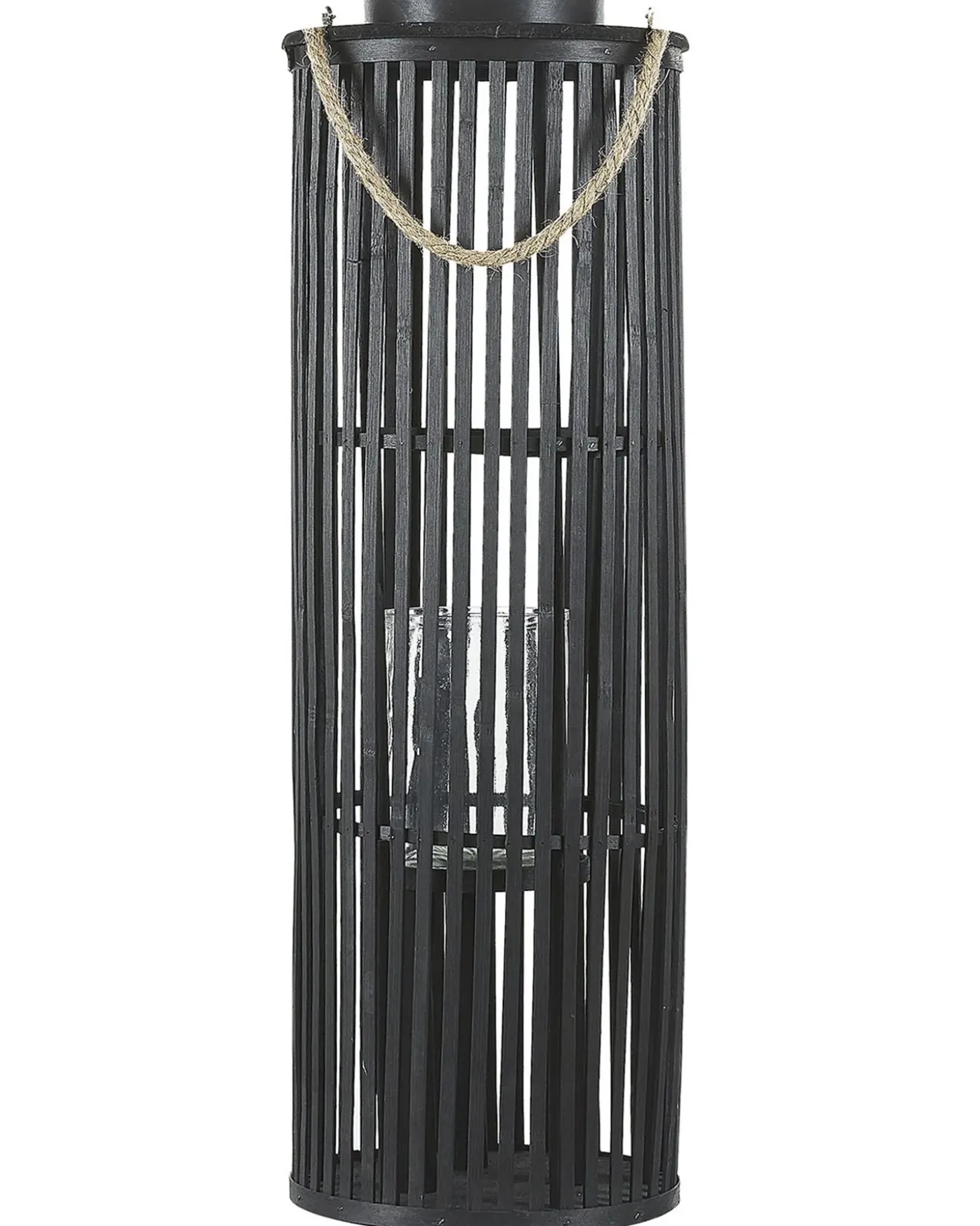 Lanterne LUZON Piletræ 80 cm Sort