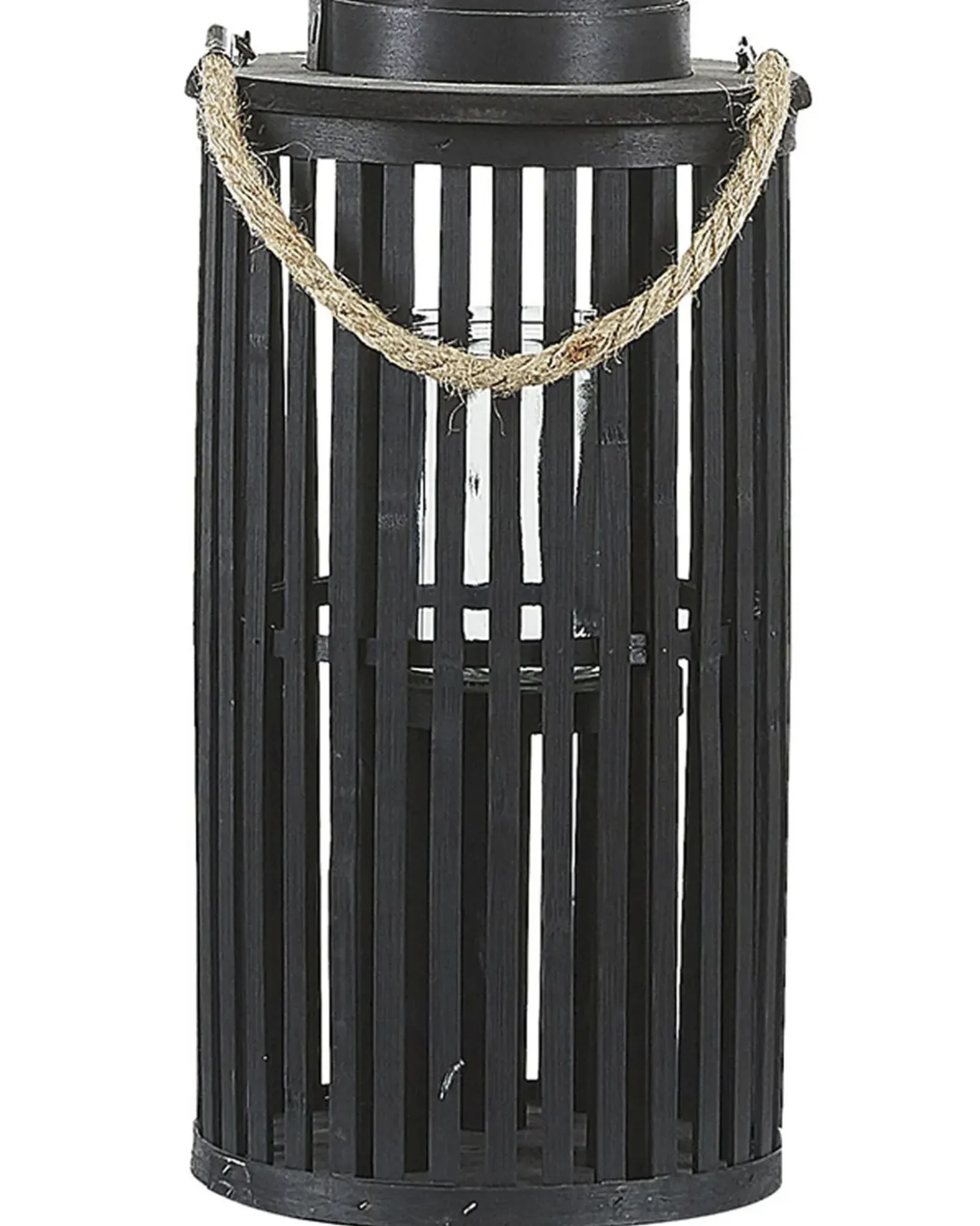 Lanterne LUZON Piletræ 40 cm Sort