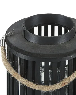 Lanterne LUZON Piletræ 40 cm Sort