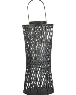 Lanterne MACTAN Bambus 58 cm Sort
