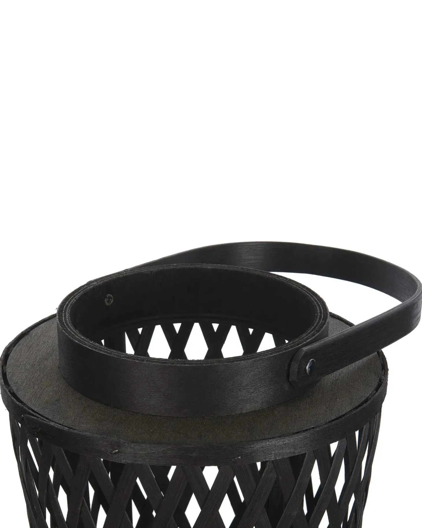 Lanterne MACTAN Bambus 38 cm Sort