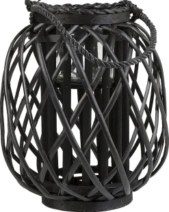 Lanterne MAURITIUS Piletræ 30 cm Sort
