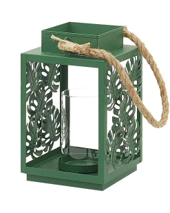 Lanterne UNIMAK Metal 25 cm Grøn