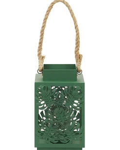 Lanterne UNIMAK Metal 25 cm Grøn