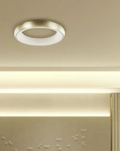 LED loftslampe ATARAN Metal Guld