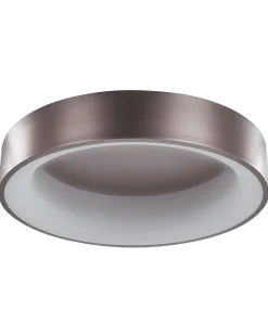 LED loftslampe DAWEI Metal Lysebrun