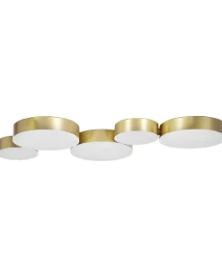LED loftslampe LUGA Metal Guld