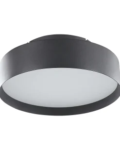 LED loftslampe MOEI Metal Sort