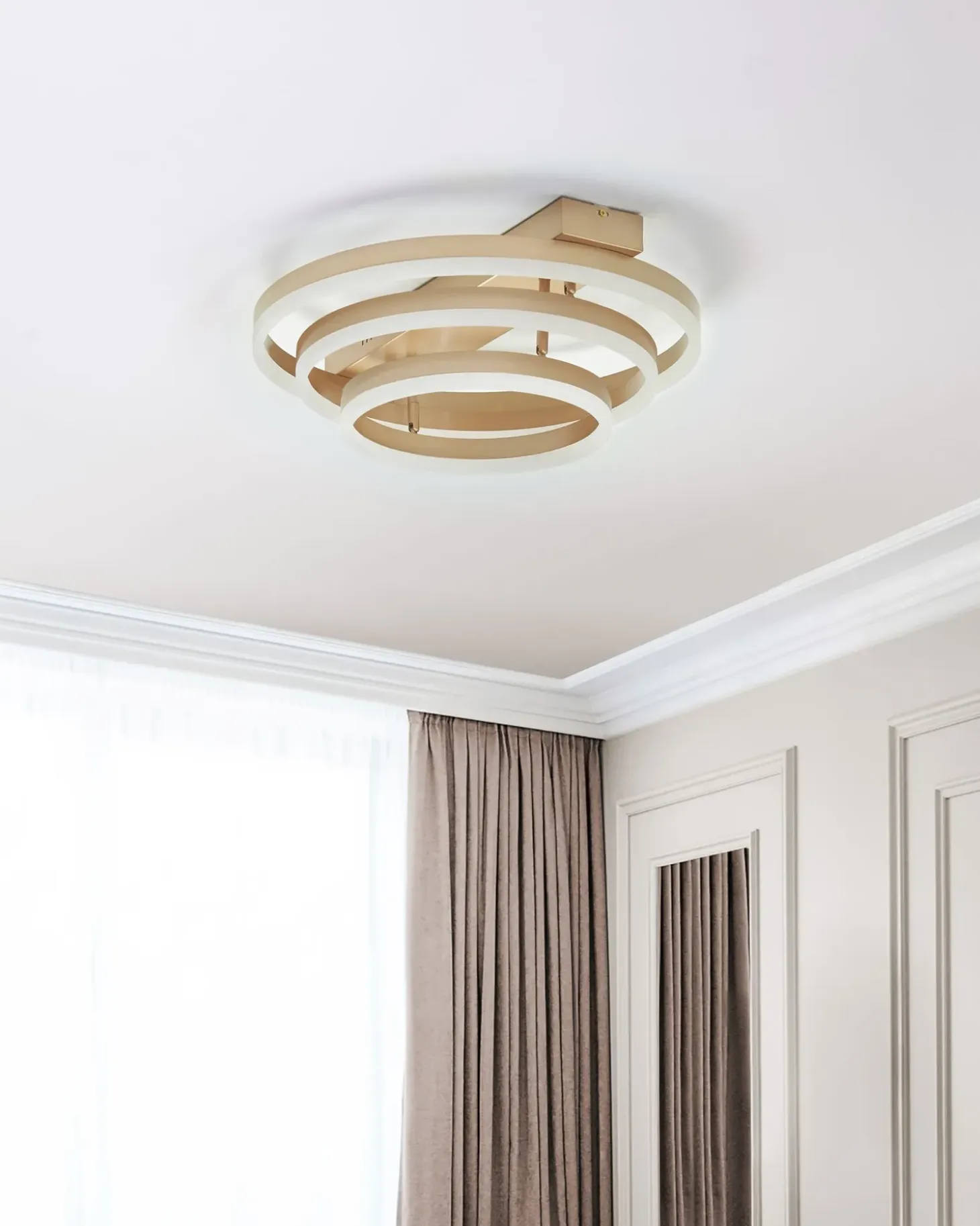 LED loftslampe NORE Guld