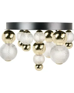 LED loftslampe SORA Glas Guld
