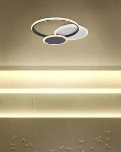 LED loftslampe ZAMI Metal Sort