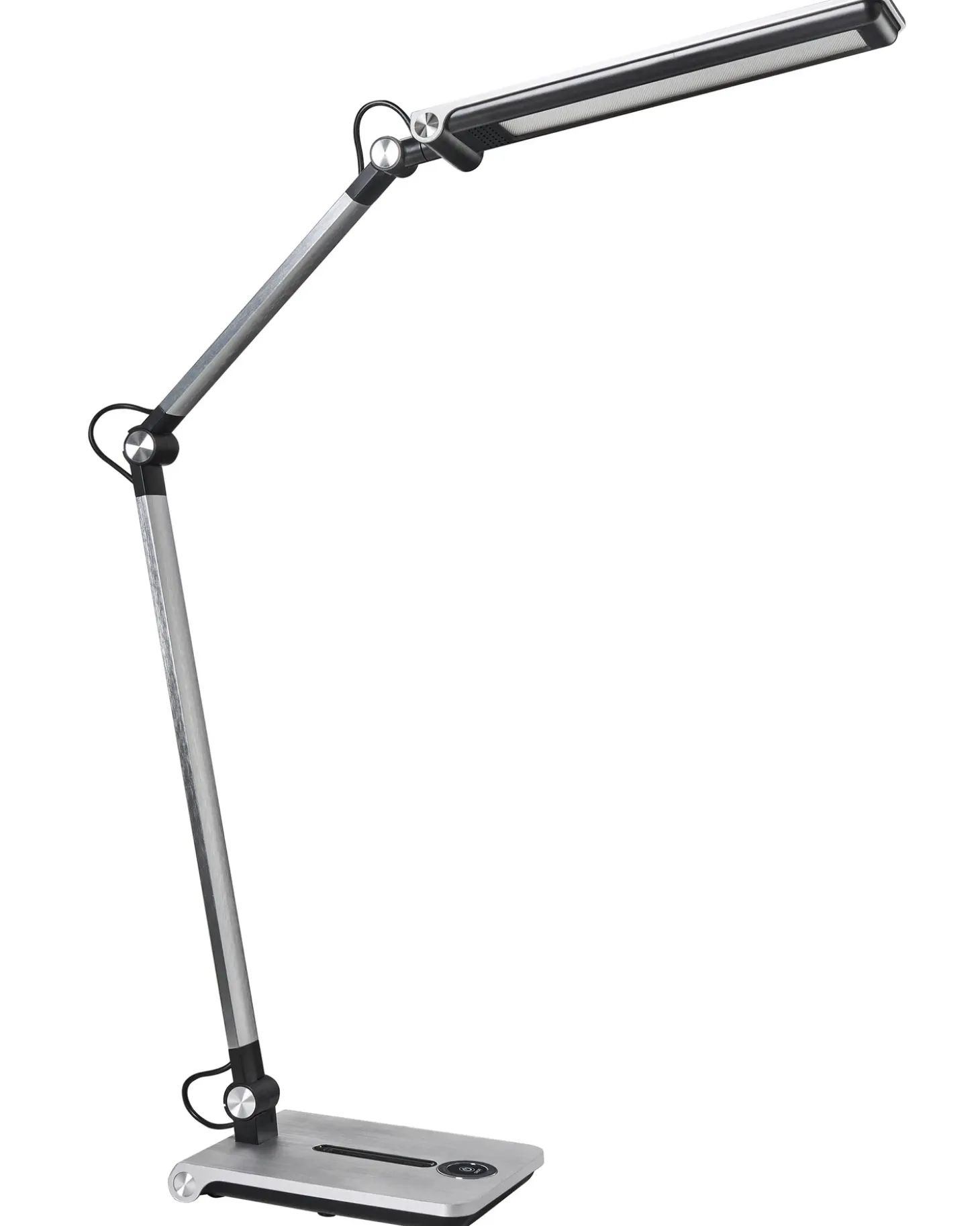 LED skrivebordslampe AQUILA Med dæmpning Sølv