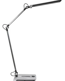 LED skrivebordslampe AQUILA Med dæmpning Sølv