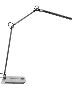 LED skrivebordslampe AQUILA Med dæmpning Sølv