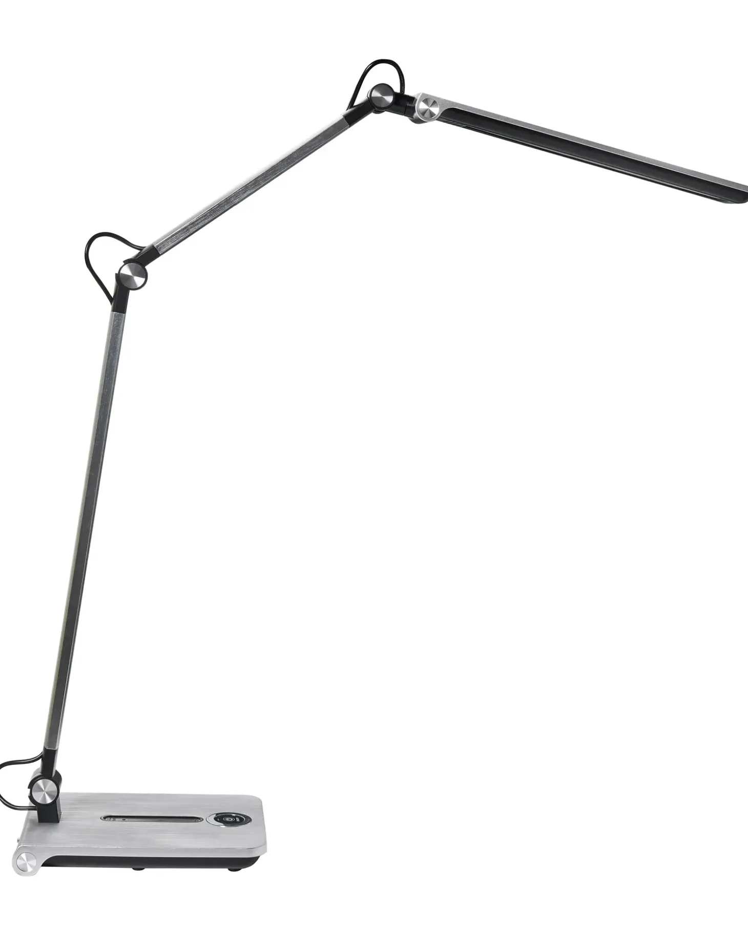 LED skrivebordslampe AQUILA Med dæmpning Sølv